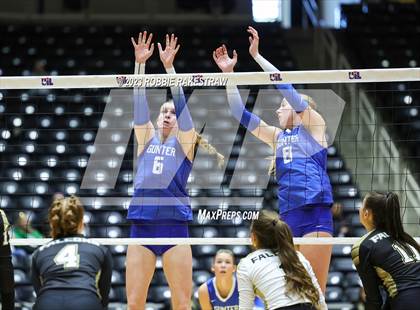 Thumbnail 1 in Gunter vs. Bushland (UIL 3A Volleyball Final) photogallery.
