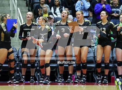 Thumbnail 3 in Gunter vs. Bushland (UIL 3A Volleyball Final) photogallery.