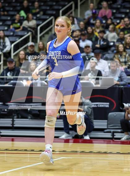 Thumbnail 1 in Gunter vs. Bushland (UIL 3A Volleyball Final) photogallery.