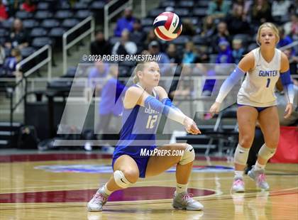Thumbnail 1 in Gunter vs. Bushland (UIL 3A Volleyball Final) photogallery.