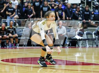 Thumbnail 2 in Gunter vs. Bushland (UIL 3A Volleyball Final) photogallery.