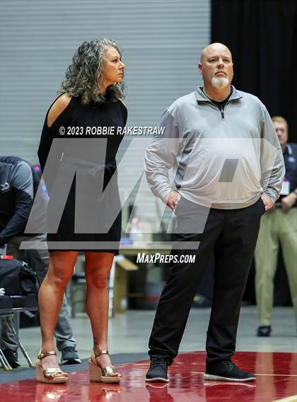 Thumbnail 1 in Gunter vs. Bushland (UIL 3A Volleyball Final) photogallery.