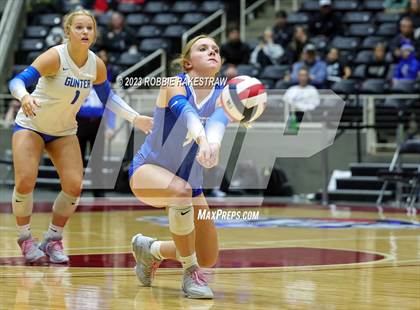 Thumbnail 3 in Gunter vs. Bushland (UIL 3A Volleyball Final) photogallery.