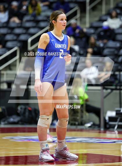 Thumbnail 1 in Gunter vs. Bushland (UIL 3A Volleyball Final) photogallery.