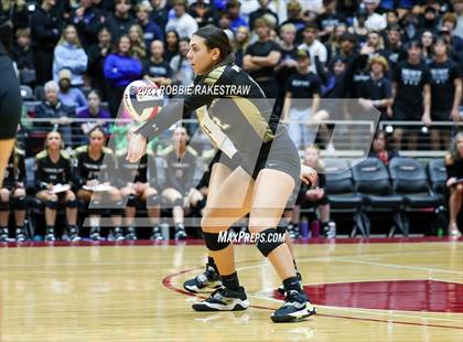 Thumbnail 3 in Gunter vs. Bushland (UIL 3A Volleyball Final) photogallery.