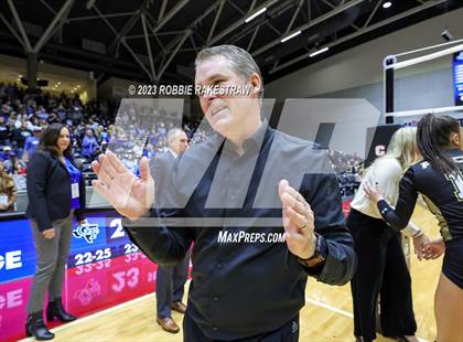 Thumbnail 1 in Gunter vs. Bushland (UIL 3A Volleyball Final) photogallery.
