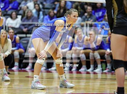 Thumbnail 2 in Gunter vs. Bushland (UIL 3A Volleyball Final) photogallery.
