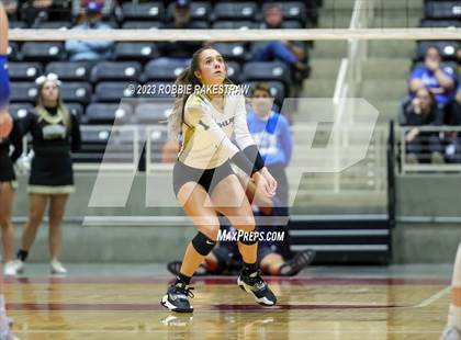 Thumbnail 3 in Gunter vs. Bushland (UIL 3A Volleyball Final) photogallery.