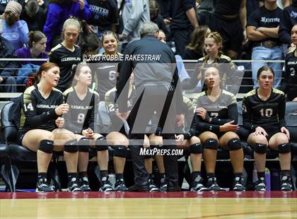 Thumbnail 1 in Gunter vs. Bushland (UIL 3A Volleyball Final) photogallery.