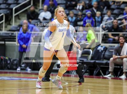 Thumbnail 3 in Gunter vs. Bushland (UIL 3A Volleyball Final) photogallery.