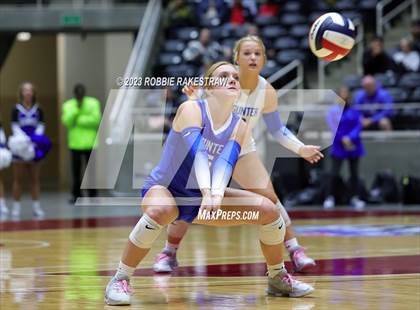 Thumbnail 1 in Gunter vs. Bushland (UIL 3A Volleyball Final) photogallery.