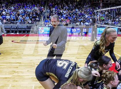 Thumbnail 3 in Gunter vs. Bushland (UIL 3A Volleyball Final) photogallery.