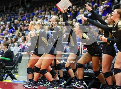 Thumbnail 3 in Gunter vs. Bushland (UIL 3A Volleyball Final) photogallery.
