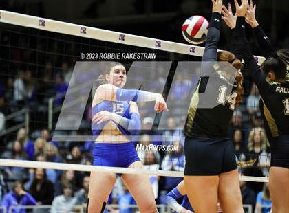 Thumbnail 1 in Gunter vs. Bushland (UIL 3A Volleyball Final) photogallery.