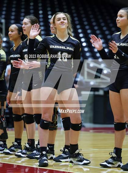 Thumbnail 1 in Gunter vs. Bushland (UIL 3A Volleyball Final) photogallery.