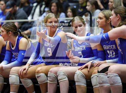 Thumbnail 1 in Gunter vs. Bushland (UIL 3A Volleyball Final) photogallery.