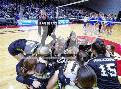 Thumbnail 1 in Gunter vs. Bushland (UIL 3A Volleyball Final) photogallery.