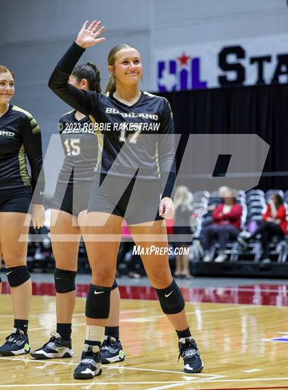 Thumbnail 1 in Gunter vs. Bushland (UIL 3A Volleyball Final) photogallery.
