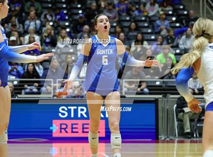 Thumbnail 1 in Gunter vs. Bushland (UIL 3A Volleyball Final) photogallery.