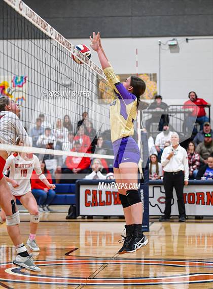 Thumbnail 2 in Burton vs Holland (UIL 2A Region IV Bi-District Playoff) photogallery.