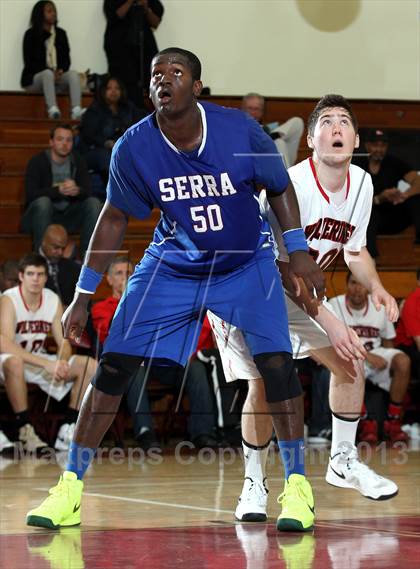 Thumbnail 3 in Harvard-Westlake vs. Serra (Fairfax State Preview) photogallery.