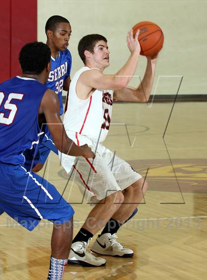 Thumbnail 2 in Harvard-Westlake vs. Serra (Fairfax State Preview) photogallery.