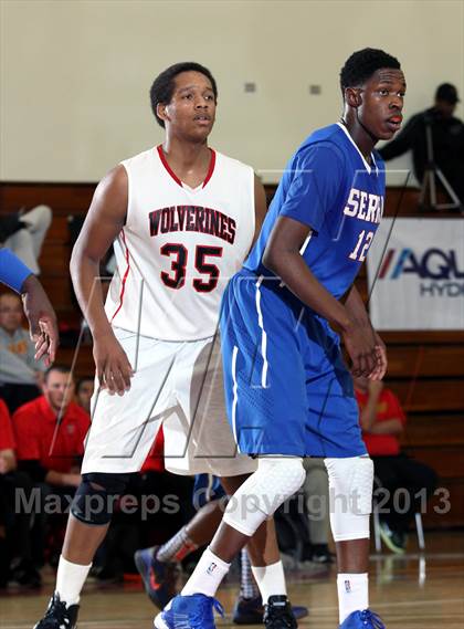 Thumbnail 2 in Harvard-Westlake vs. Serra (Fairfax State Preview) photogallery.