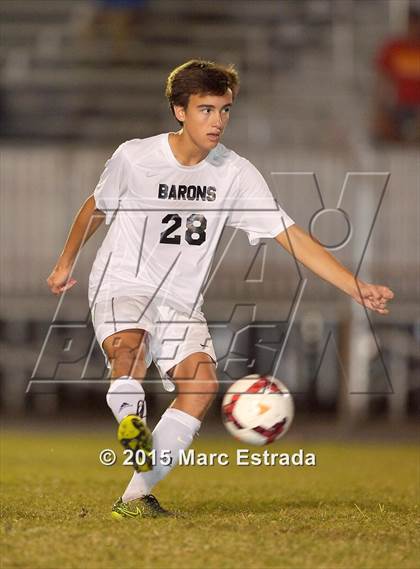 Thumbnail 3 in Clearwater Central Catholic vs St. Petersburg Catholic photogallery.