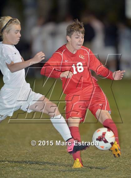 Thumbnail 2 in Clearwater Central Catholic vs St. Petersburg Catholic photogallery.