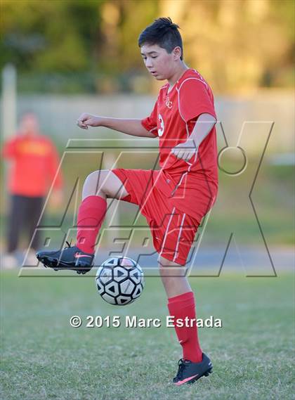 Thumbnail 3 in Clearwater Central Catholic vs St. Petersburg Catholic photogallery.