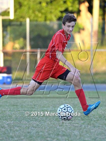 Thumbnail 1 in Clearwater Central Catholic vs St. Petersburg Catholic photogallery.