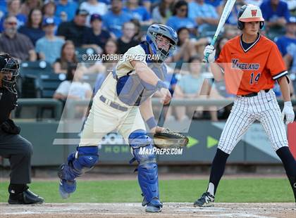 Thumbnail 3 in Georgetown vs. Wakeland (UIL 5A Baseball Semifinal) photogallery.