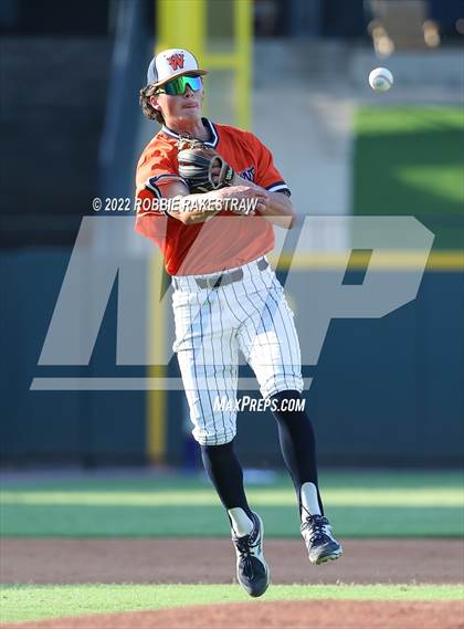 Thumbnail 3 in Georgetown vs. Wakeland (UIL 5A Baseball Semifinal) photogallery.