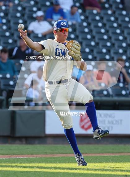 Thumbnail 3 in Georgetown vs. Wakeland (UIL 5A Baseball Semifinal) photogallery.