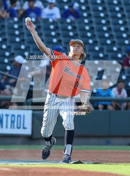 Thumbnail 3 in Georgetown vs. Wakeland (UIL 5A Baseball Semifinal) photogallery.