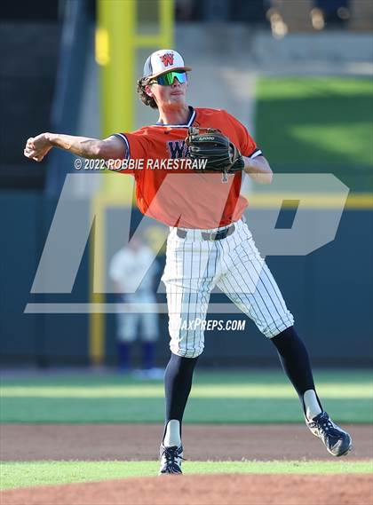 Thumbnail 2 in Georgetown vs. Wakeland (UIL 5A Baseball Semifinal) photogallery.