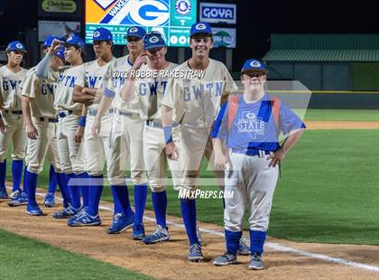 Thumbnail 3 in Georgetown vs. Wakeland (UIL 5A Baseball Semifinal) photogallery.