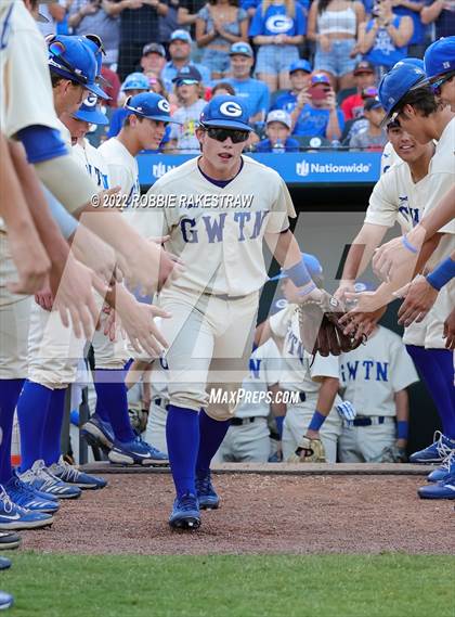 Thumbnail 3 in Georgetown vs. Wakeland (UIL 5A Baseball Semifinal) photogallery.