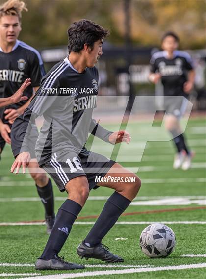Thumbnail 1 in Servite vs. St. Paul's photogallery.
