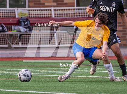 Thumbnail 2 in Servite vs. St. Paul's photogallery.