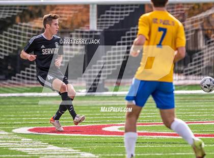 Thumbnail 3 in Servite vs. St. Paul's photogallery.