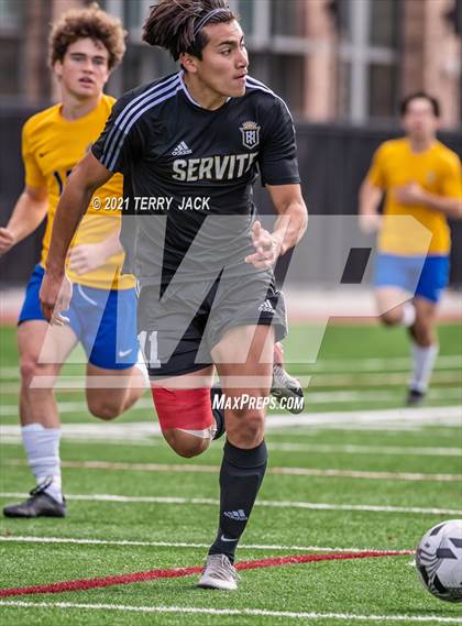 Thumbnail 1 in Servite vs. St. Paul's photogallery.