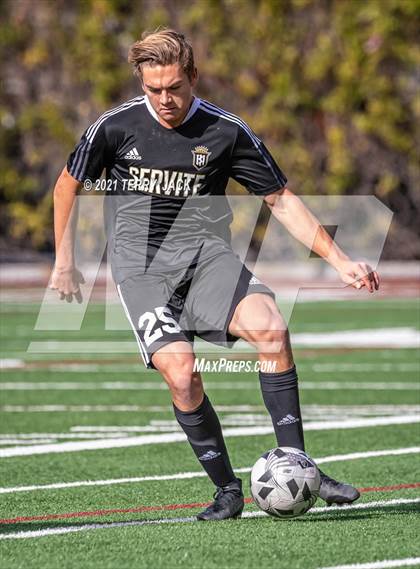 Thumbnail 1 in Servite vs. St. Paul's photogallery.