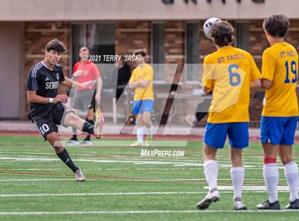 Thumbnail 3 in Servite vs. St. Paul's photogallery.