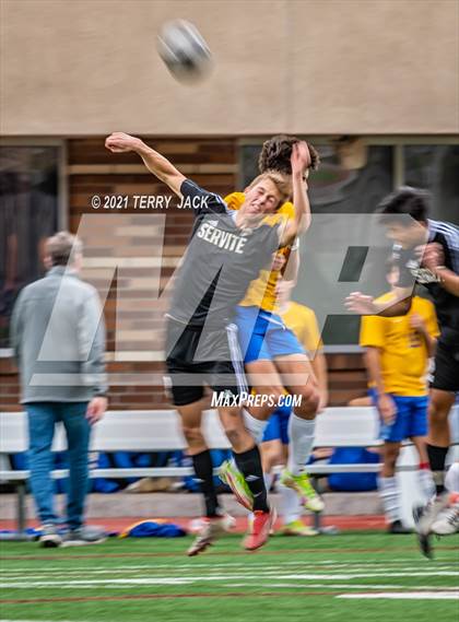 Thumbnail 1 in Servite vs. St. Paul's photogallery.