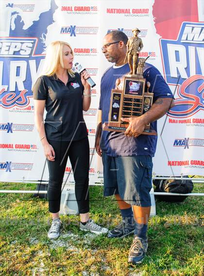 Thumbnail 1 in Bowie @ Eleanor Roosevelt (MaxPreps Rivalry Series) photogallery.
