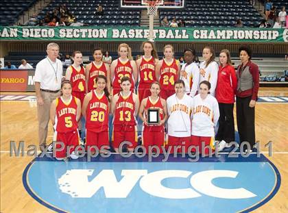 Thumbnail 3 in Cathedral Catholic vs Mount Miguel (CIF SDS D3 Final) photogallery.