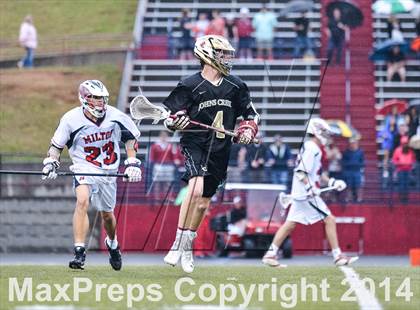 Thumbnail 2 in Milton vs. Johns Creek (GHSA 6A Round 2 Playoff) photogallery.