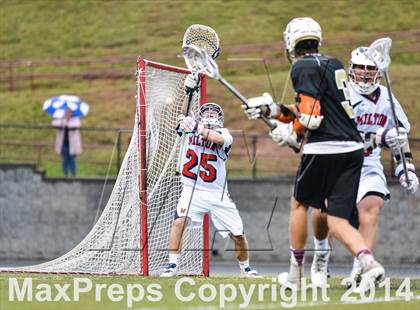 Thumbnail 1 in Milton vs. Johns Creek (GHSA 6A Round 2 Playoff) photogallery.