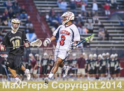 Thumbnail 3 in Milton vs. Johns Creek (GHSA 6A Round 2 Playoff) photogallery.